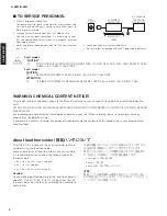 Предварительный просмотр 2 страницы Yamaha A-S301 Service Manual