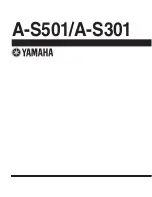 Предварительный просмотр 91 страницы Yamaha A-S301 Service Manual