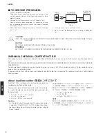 Предварительный просмотр 2 страницы Yamaha A-S700 - Amplifier Service Manual