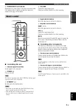 Предварительный просмотр 5 страницы Yamaha A-S700 BL Owner'S Manual