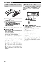 Предварительный просмотр 6 страницы Yamaha A-S700 BL Owner'S Manual