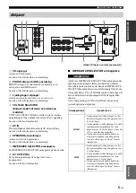 Предварительный просмотр 61 страницы Yamaha A-S700 BL Owner'S Manual