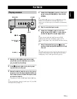 Предварительный просмотр 15 страницы Yamaha A-S801 Owner'S Manual