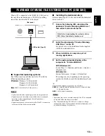 Предварительный просмотр 17 страницы Yamaha A-S801 Owner'S Manual