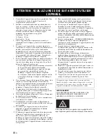 Предварительный просмотр 26 страницы Yamaha A-S801 Owner'S Manual