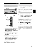 Предварительный просмотр 37 страницы Yamaha A-S801 Owner'S Manual