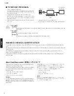 Предварительный просмотр 2 страницы Yamaha A-S801 Service Manual