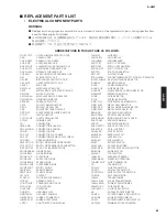 Предварительный просмотр 65 страницы Yamaha A-S801 Service Manual