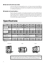 Preview for 4 page of Yamaha A10 Owner'S Manual