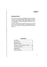 Предварительный просмотр 3 страницы Yamaha A100 Operation Manual