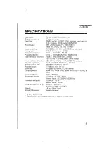 Предварительный просмотр 5 страницы Yamaha A100 Operation Manual