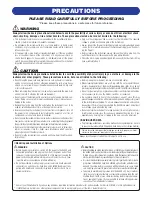 Preview for 3 page of Yamaha A3000 Owner'S Manual