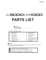 Предварительный просмотр 44 страницы Yamaha A4000 Service Manual