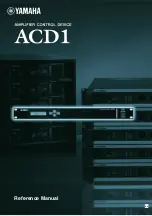 Yamaha ACD1 Reference Manual preview