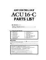 Preview for 55 page of Yamaha ACU16-C Service Manual