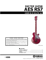 Yamaha AES RS7 Service Manual предпросмотр