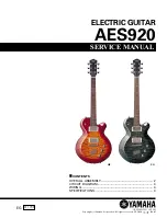 Yamaha AES920 Series Service Manual предпросмотр