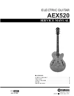 Preview for 1 page of Yamaha AEX520 Service Manual