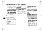 Предварительный просмотр 52 страницы Yamaha AG100FA Owner'S Manual