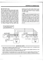 Preview for 7 page of Yamaha AM602 Operation Manual