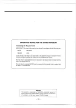 Preview for 12 page of Yamaha AM602 Operation Manual