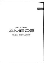 Preview for 13 page of Yamaha AM602 Operation Manual