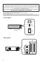 Preview for 4 page of Yamaha AO8 Owner'S Manual