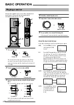 Предварительный просмотр 10 страницы Yamaha AP-U70 Operation Manual