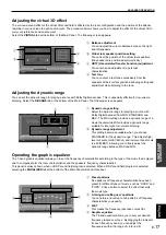 Предварительный просмотр 19 страницы Yamaha AP-U70 Operation Manual