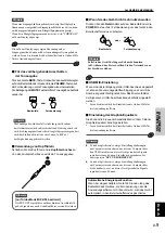 Предварительный просмотр 55 страницы Yamaha AP-U70 Operation Manual