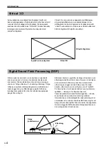 Предварительный просмотр 72 страницы Yamaha AP-U70 Operation Manual