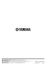 Предварительный просмотр 156 страницы Yamaha AP-U70 Operation Manual