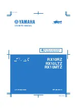 Yamaha Apex RX10LTZ Owner'S Manual preview