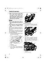 Предварительный просмотр 28 страницы Yamaha Apex RX10LTZ Owner'S Manual