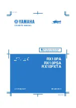 Preview for 1 page of Yamaha Apex RX10PA Owner'S Manual