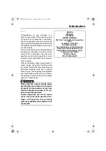 Preview for 3 page of Yamaha Apex RX10PA Owner'S Manual