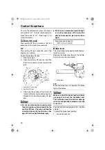 Preview for 22 page of Yamaha APEX RX10RY Owner'S Manual