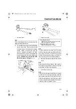 Preview for 29 page of Yamaha APEX RX10RY Owner'S Manual