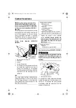 Preview for 30 page of Yamaha APEX RX10RY Owner'S Manual