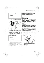 Preview for 31 page of Yamaha APEX RX10RY Owner'S Manual