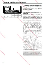 Предварительный просмотр 8 страницы Yamaha AR192 Owner'S/Operator'S Manual