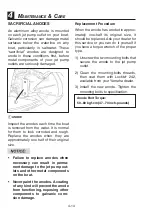 Preview for 104 page of Yamaha AR210 Owner'S/Operator'S Manual