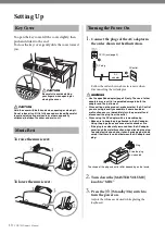 Предварительный просмотр 10 страницы Yamaha Arius YDP-105 Owner'S Manual