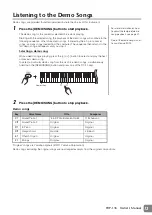 Предварительный просмотр 13 страницы Yamaha Arius YDP-135 Owner'S Manual