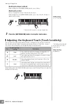 Предварительный просмотр 22 страницы Yamaha Arius YDP-135 Owner'S Manual