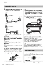 Предварительный просмотр 12 страницы Yamaha ARIUS YDP-143 Owner'S Manual