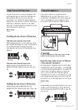 Предварительный просмотр 13 страницы Yamaha ARIUS YDP-143 Owner'S Manual