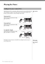 Предварительный просмотр 14 страницы Yamaha ARIUS YDP-143 Owner'S Manual