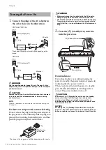 Preview for 14 page of Yamaha Arius YDP-144 Owner'S Manual