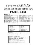 Предварительный просмотр 49 страницы Yamaha ARIUS YDP-162B Service Manual